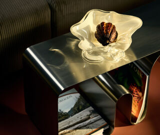 AYTM 'Vena' bowl, dark cream IVORY AYTM26VEN549WHI