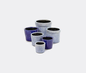 Serax 'Border' pot, large, light blue Light Blue SERA20POT186BLU