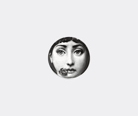 Fornasetti &#39;Tema e Variazioni N.137&#39; round ashtray, black and white WHITE FORN24ROU307MUL
