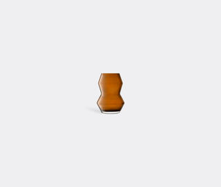 LSA International 'Sculpt' vase, small, cognac BROWN LSAI23SCU334BRW
