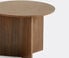 Hay 'Slit' round table, small, walnut  HAY122SLI073BRW
