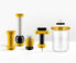 Alessi '100 Values Collection' salt, pepper and spice grinder, medium, yellow  ALES21SAL522YEL