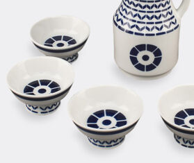 Sargadelos 'Mindo Caras' wine set, six pieces BLUE SARG21WIN170WHI