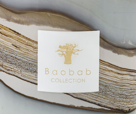 Baobab Collection &#39;Sand Sonora&#39; candle, large BLUE BAOB23SAN079MUL
