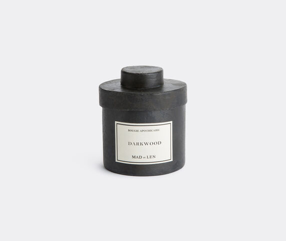 Mad & Len 'D'Apothicaire' candle, Darkwood  MALE23BOU092BLK
