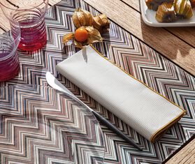 Missoni &#39;Andorra&#39; placemat, set of two, black BLACK MIHO21AND468MUL