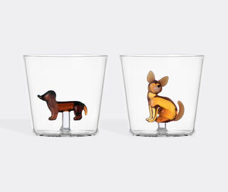 Ichendorf Milano 'Dogs' tumbler, set of six, multicolor MULTICOLOUR ICMI25DOG221MUL