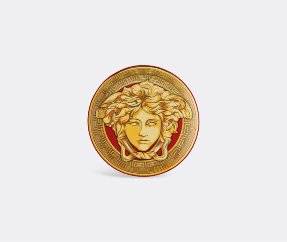 Rosenthal 'Medusa Amplified' small plate, golden coin multicolour ROSE22MED123GOL