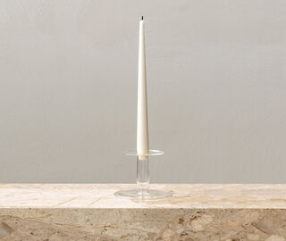 Audo Copenhagen 'Abacus' candle holder, tall TRANSPARENT MENU22ABA621TRA