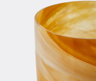 POLSPOTTEN 'Marbled Glass' vase, small, beige BEIGE POLS25VAS236BEI