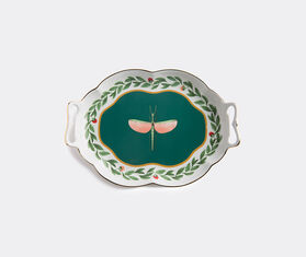 La DoubleJ 'Libellula' tray MULTICOLOUR LADJ19TEA879GRN