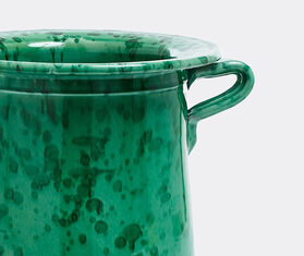 Cabana 'Glazed' vessel, green GREEN CABA23GLA415GRN