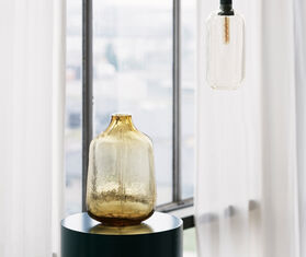 Normann Copenhagen 'Step' vase, brown, large BROWN NOCO19STE909BRW