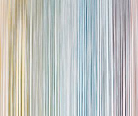 Missoni 'Worcester' panel blind, petroleum TURQUOISE MIHO22WOR136MUL