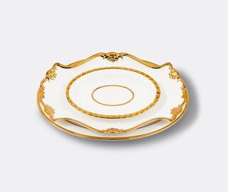 POLSPOTTEN 'Golden Finds' assorted platter set, three pieces, white WHITE POLS25SER372WHI