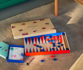 Hay 'Hay Play Backgammon' WHITE HAY121HAY610WHI