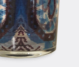 Les-Ottomans 'Ikat' glass set of four MULTICOLOUR OTTO20IKA580MUL