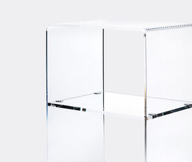 VESTA &#39;Vega 2.0&#39; bedside table, transparent TRANSPARENT VEST25VEG489TRA