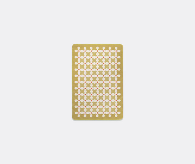 Cc-tapis 'Criss Cross' rug, mustard YELLOW CCTA25CRI853YEL