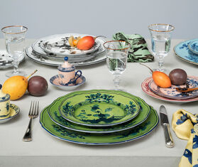 Ginori 1735 'Oriente Italiano' dessert plate, malachite, set of two MULTICOLOUR RIGI21ORI844GRN