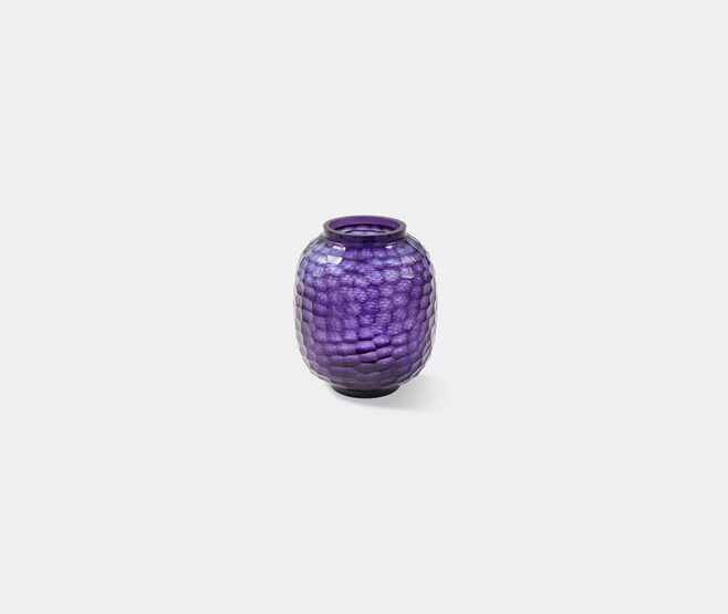 POLSPOTTEN 'Honeycomb' vase, small, dark purple PURPLE POLS25VAS591PUR