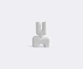 101 Copenhagen 'Cobra Double' medium  vase, white WHITE COPH25COB133WHI