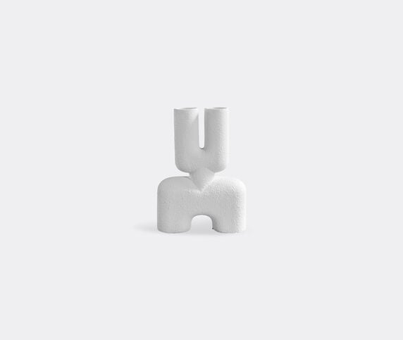 101 Copenhagen 'Cobra Double' medium  vase, white WHITE COPH25COB133WHI