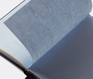 Smythson '2026 Soho' weekly diary with pocket, navy BLUE SMYT25PAS932BLU