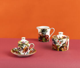 Simone Guidarelli Home 'Jungle' sugar bowl, multicolor MULTICOLOUR SIMO26JUN676MUL