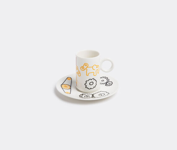 L'Abitare 'Mechanical elephant' coffee cup and saucer