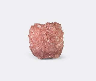 Mineral Series 'Crystal' vase, large, wilted rose PINK MISE26LAR504PIN