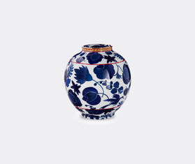 La DoubleJ &#39;Wildbird&#39; bubble vase, blue, large BLUE LADJ19WIL003BLU