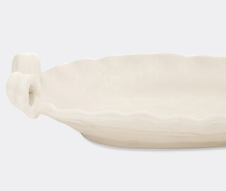 Bitossi Home 'Bow' platter, ivory IVORY BIHO26DEC937IVO