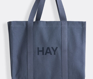 Hay 'HAY' shopper bag, steel blue SILVER HAY125SHO259BLU