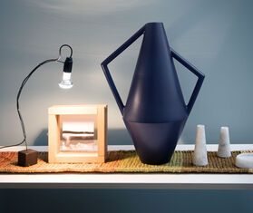 Atipico 'KoraVase', large, blue SILVER ATIP20KOR553BLU