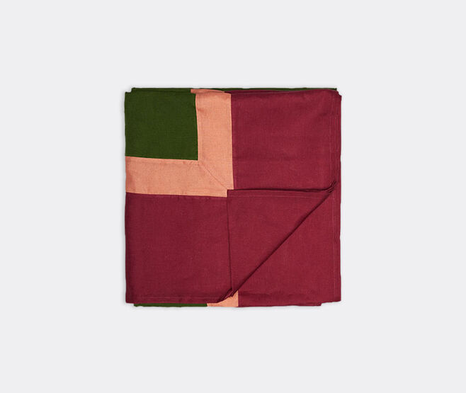 La DoubleJ 'Rainbow Bosco' tablecloth, large GREEN LADJ23LAR298GRN