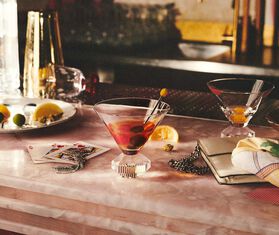 Reflections Copenhagen &#39;Chelsea&#39; cocktail glass, set of two TRANSPARENT REFL23CHE322TRA