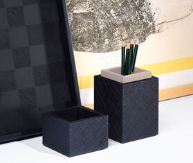 Zanat 'Kioko' pen box BLACK ZANA20KIO988BLK