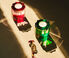 Reflections Copenhagen 'Lincoln' Christmas tealight holder, set of two multicolour REFL22LIN981MUL
