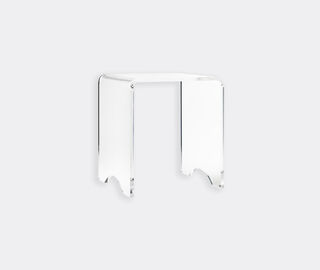 VESTA 'Othello' stool, transparent TRANSPARENT VEST25OTH684TRA