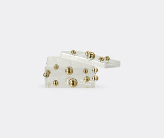 By Gabs 'Box Match' sculpture, gold GOLD GABS24BOX660GOL