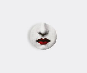 Fornasetti 'Tema e Variazioni n.397' round box, red, black and white WHITE FORN23ROU219WHI