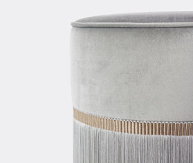 Lorenza Bozzoli Couture &#39;Couture&#39; ottoman, small, grey GREY LOBO20COU226GRY