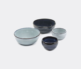 Serax 'Pure' bowls, set of four BLUE SERA22ENS156BLU