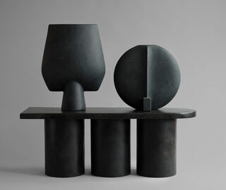 101 Copenhagen 'Guggenheim' vase, big, black BLACK COPH21GUG467BLK