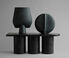 101 Copenhagen 'Guggenheim' vase, big, black Black COPH21GUG467BLK