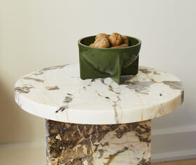 Fort Standard Round Standing Bowl, small, green GREEN FORT22SMA213GRN