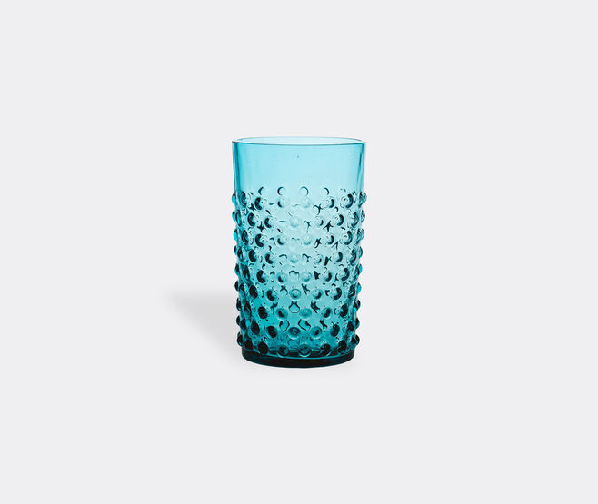 KLIMCHI 'Hobnail' tumblers, set of six, aquamarine TURQUOISE KLIM23HOB064LBL