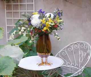 Vanessa Mitrani 'Imperial' vase, havana BROWN VAMI26IMP311BRW