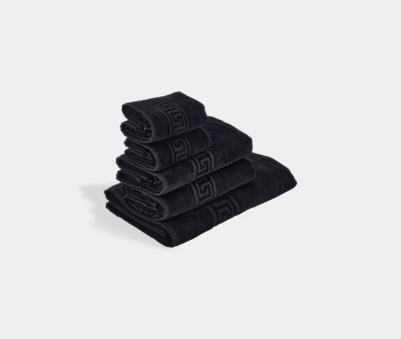 Versace 'Medusa Classic' towel set, set of five, black undefined ${masterID} 2